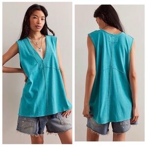 NWOT Free People We The Free Mocha Tank
